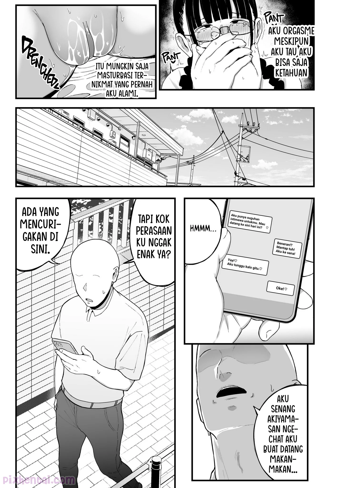 Komik hentai xxx manga sex bokep Baito saki no hitozuma Akiyama san 2 Oyakodon 8